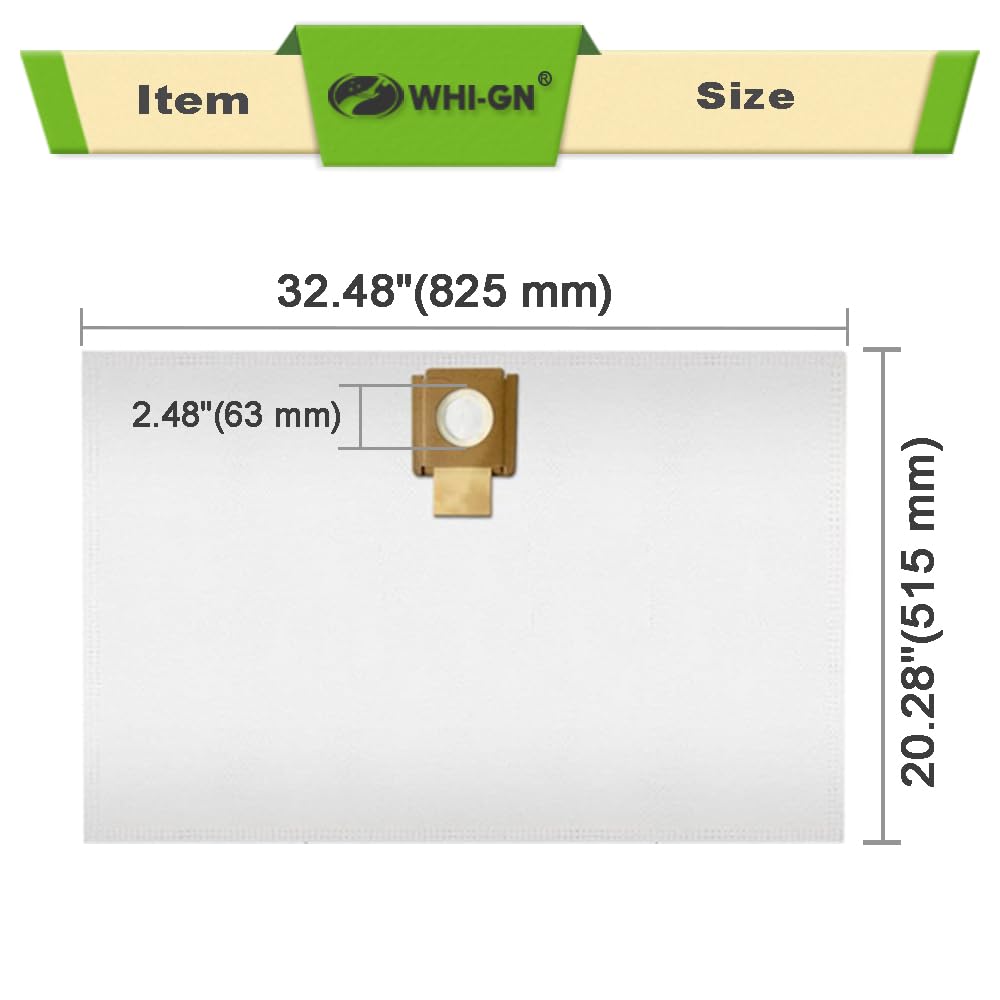 818h1 25 950gh s 非純正ヘッドカバー付き Replacement for Vacmaster High Efficiency Dust Bags, VKCB001